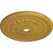 Ekena Millwork Palmetto Ceiling Medallion (Canopies up to 7 5/8"), 31 1/2"OD x 3 5/8"ID x 1 3/4"P, Iridescent Gold CM31PMIGS - alternate 3